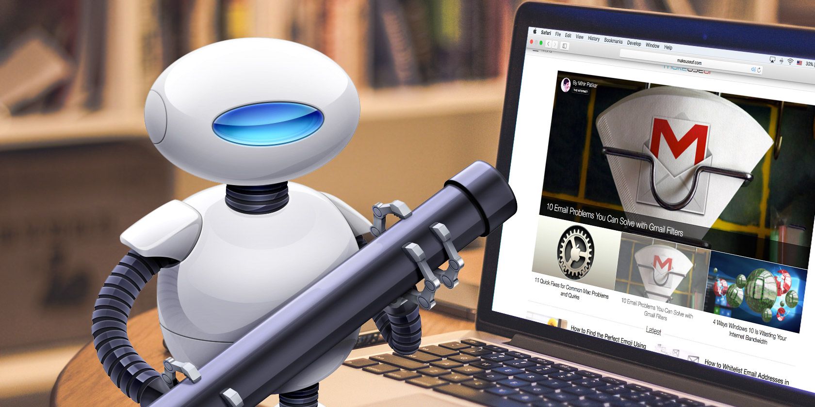 robot email for mac